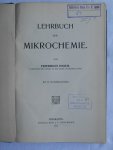 Emich, Prof. Friedrich - Lehrbuch der Mikrochemie Emich, Prof. Friedrich - Lehrbuch der Mikrochemie