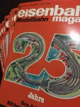  - Eisenbahn magazin Modellbahn deel 1 t/m 12, 1988, 26ste jaargang