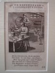 handicraft / ambachten. - De Koperdraad en Yzerdraadtrekker.