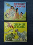 Sed'a, Gustav. - Dieren uit de Oertijd/ Mensen uit de Oertijd. 2 pop-up boeken. Sed'a, Gustav. - Dieren uit de Oertijd/ Mensen uit de Oertijd. 2 pop-up boeken.