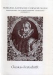  - Clusius-Festschrift. Festschrift anlässig der 400jährigen Wiederkehr der wissenschaftliche Tätigkeit von Carolus Clusius (Charles de l'Escluse) im pannonische Raum.