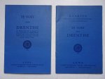 -. - Te voet door Drenthe. Inclusief de kaarten, behoorende bij de beschrijving van den wandeling te voet door Drenthe. 2 delen. -. - Te voet door Drenthe. Inclusief de kaarten, behoorende bij de beschrijving van den wandeling te voet door Drenthe. 2 delen.