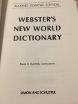 Editor; David B. Guralnik - Webster’s New world Dictionary