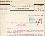 QUANT, L.J. - Getypte, gesigneerde brief aan het Hoofdbestuur van het Verbond voor Nationaal Herstel, gedateerd '16 September 1936'.
