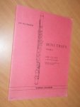 Beekum, Jan van - Mini trio's for flutes or other melody-instruments. Volume II.