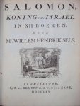 Willem Hendrik Sels - Salomon, koning van Israel. In XII boeken