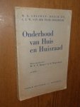 Leliman-Bosch, M.E. - Onderhoud van huis en huisraad