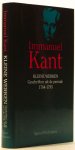 KANT, I. - Kleine werken. Geschriften uit de periode 1784 tot 1795. Ingeleid, vertaald en geannoteerd door B. Delfgaauw en met een ten geleide van J.M.M. de Valk en J. De Visscher.
