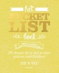 Elise de Rijck - Het Bucketlist Boek voor ouders