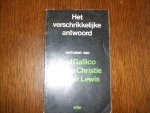 Gallico P /Christie A/ Lewis S - Het verschrikkelijke antwoord