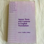 Yudkin, Leon (editor) - Agnon: Tests and Contexts in English Translation