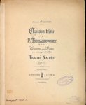 Tschaikowski, P.I. und Tivadar (Bearb.) Nachèz: - Chanson triste de P. Tschaikowsky op. 40, no. 2. Transcrite pour le violon avec accompagnement de piano par Tivadar Nachèz.