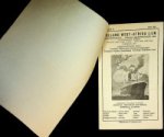 Holland West-Afrika Lijn - Holland West-Afrika Lijn, brief en afvaartlijst 1928