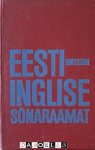 C. Parts - Eesti Inglise Sonaraamat / Estonian-English Dictionary