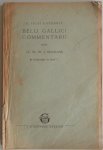 Nicolaas Th W J - C Julii Caesaris Belli Gallici Commentarii B hulpboekje bij boek 1