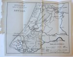 [Trap, P.W.M.] - Cartography/Map: Holland tijdens het beleg en ontzet van Leyden.