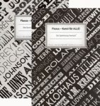 Grothe, Nicole & Kurt Wettengl: - Fluxus - Kunst für alle !  Sammlung Feelisch (BAND 1)  + Sammlung Braun/Lief (BAND 2).