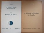 Banning W. - La Sociologie ecclesiastique aus Pays-Bas + The Meeting of Cultures/ reprint World Justice