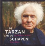 Blom, Onno - De Tarzan van de Schapen (Jan Wolkers & Texel), 155 pag. kleine hardcover + stofomslag, gave staat