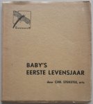Steketee Chr, illustraties Alindo Adri - Met een boekske in een hoekske Libellen serie nr 14/15 Baby's eerste levensjaar Wenken voor de voeding en verzorging van zuigelingen