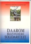 Bloem, M. - Daarom bijzondere solidariteit