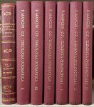 Mancini, Girolamo Maria. - Elementa philosophiae ad mentem D. Thomae Aquinatis Doctoris Angelici ad Triennium Accomodata & Theologia dogmatica ad mentem divi Thomae Aquinatis [ 7 volumes ].