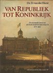 D.van de Horst - Van republiek tot koinkrijk