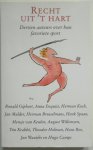 Mulder Jan; Spaan Henk; Enquist Anna Wouters Jan Camps Hugo Krabbe Tim Brusselmans Herman Ree Hans Koch Herman Keulen Mensje van Holman Theodor Willemsen August Giphart Ronald  omslagillustratie Munnik Len - Recht uit 't hart Dertien auteurs over hun favoriete sport