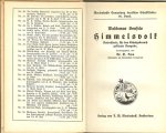 Bonsels, Waldemar - Himmelsvolk 50ste band der sammlung Deutscher schriftsteller