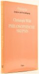 WILD, C. - Philosophische Skepsis.