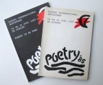 Martin Mooij [sst.] & Joke Gerritsen - Poetry International Rotterdam 24 t/m 29 juni 1985 - De Doelen / Poetry in de pers