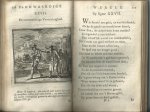 Luyken, Jan (tekst & kopergravures) - De onwaardige wereld, vertoond in vyftig zinnebeelden met godlyke spreuken en stichtelyke verzen