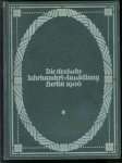 Hugo von Tschudi - Ausstellung Deutscher Kunst aus der Zeit von 1775 - 1875 National-Galerie Berlin 1906 Bd. 1