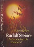 Hemleben, Johannes. - Rudolf Steiner. Antwoord op de toekomst. Een biografie.
