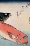  - Utagawa Hiroshige (1797-1858) - Visschen