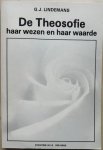 Lindemans, G.J. - DE THEOSOFIE, HAAR WEZEN EN HAAR WAARDE.