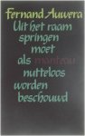 Fernand Auwera - Uit het raam springen moet als nutteloos worden beschouwd