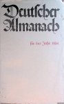 - - Deutscher Almanach für das Jahr 1934.