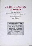 Davignon, Henri - Affiches Allemandes en Belgique: leur valeur d'aveu nouveaux textes et documents Davignon, Henri - Affiches Allemandes en Belgique: leur valeur d'aveu nouveaux textes et documents