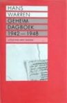 Warren, Hans - Geheim dagboek 1942 - 1948