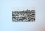 Koster, Anton Louis (1859-1937) - Etching/ets: "Gezicht op Maastricht"/View on Maastricht.