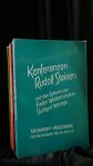Gabert, E. &  Niederhäuser, H.R. (Hrsg.) - Konferenzen Rudolf Steiners mit den Lehrern der Freien Waldorfschule in Stuttgart 1919-1924.