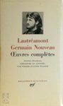Lautréamont - Lautréamont Germain Nouveau, oeuvres complètes
