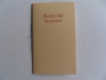 Buschmann, G.J. - l'Imbécilité humaine. - Een brief van G.J. Buschmann aan Michel de Ghelderode over de vernieling van zijn drukkerij.  [ Genummerd exemplaar 17 / 50 ].