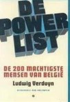 L. Verduyn 62983 - De Power List de 200 machtigste mensen van Belgie