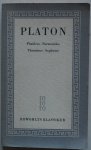 Platon Übersetzung Schleiermacher Friedrich - Platon Phaidros Parmenides Theaitetos Sophistes Sämtliche Werke 4