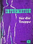  - Information für die Truppe. Hefte fur Staatburgerliche Bildung und inerre Fuhrung