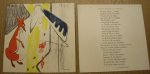 LA FONTAINE., KWADRAAT-BLAD., QUADRAT-PRINT; STEENDRUKKERIJ DE JONG. (ED.) - De zieke leeuw en de vos. Le lion & le renard