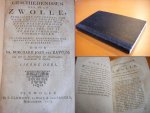 Hattum, Mr. Burchard Joan van - Geschiedenissen der stad Zwolle [vierde deel], behelsende een verhaal van haar eerste beginselen, verheffinge tot een stad, en d [Vierde Deel]
