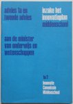  - Advies 1a en tweede advies inzake  het innovatieplan middenschool aan de minister van onderwijs en wetenschappen